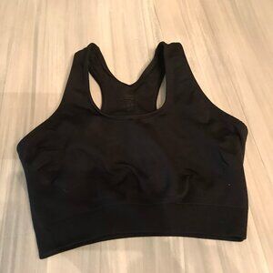 Denver Hayes Ladies Black Sports Bra Size Medium